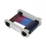 Evolis Ruban YMCKO-K cassette - R6F003EAA Ruban pour imprimante de tickets badges et cartes IDPOS prix maroc
