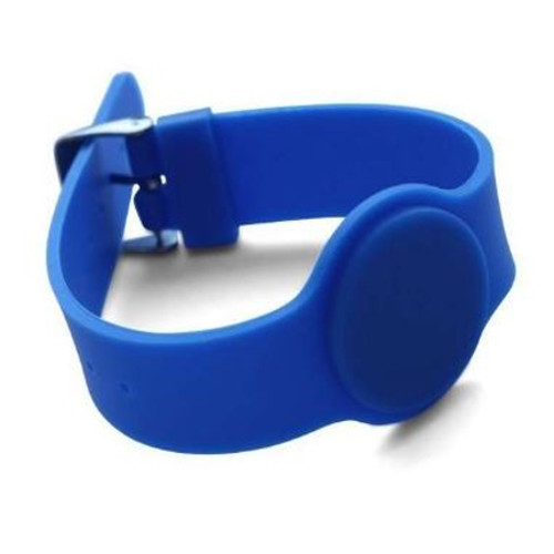 BRACELET SILICONE AJUSTABLE MIFARE® CLASSIC 1K - BLEU  IDPOS prix maroc