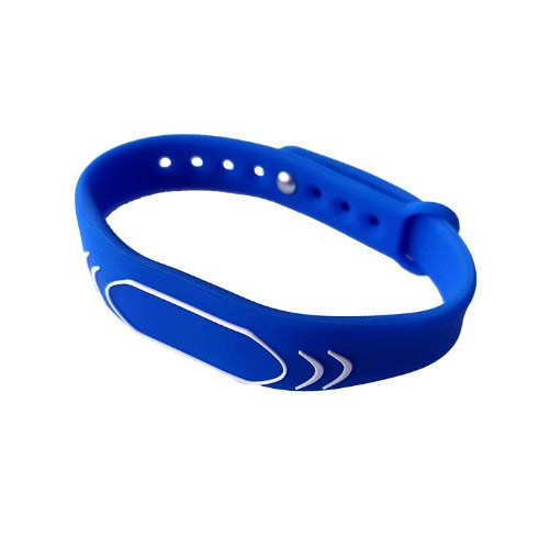 BRACELET SILICONE AJUSTABLE MIFARE® CLASSIC 1K - BLEU  IDPOS prix maroc