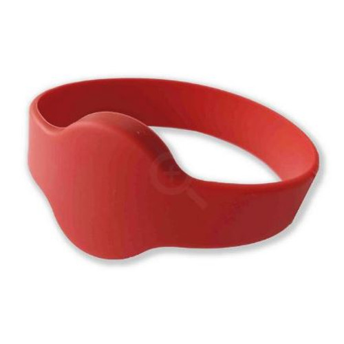 BRACELET SILICONE RFID MIFARE® CLASSIC 1K - ROUGE ADULTE (65MM)  IDPOS prix maroc