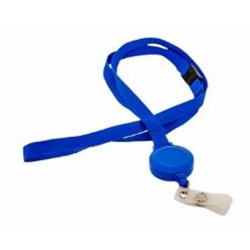 CORDON LARGEUR 10 MM AVEC ENROULEUR BLEU  IDPOS prix maroc