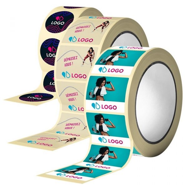 Étiquettes velin 50 x 25mm  IDPOS prix maroc