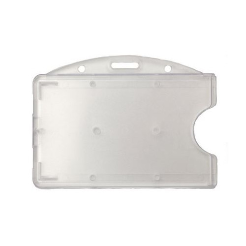 PORTE-BADGE RIGIDE HORIZONTAL