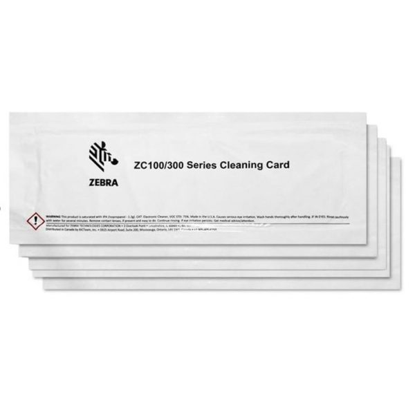Zebra Kit de nettoyage Zebra ZC100 et ZC300  IDPOS prix maroc